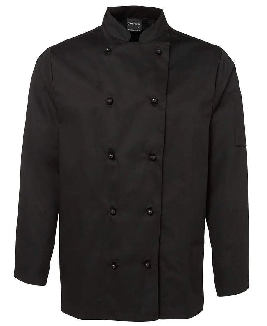 JB'S Long Sleeve Unisex Chefs Jacket 5CJ Metro Workwear.
